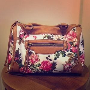 ALDO Floral Mini Bowler Bag